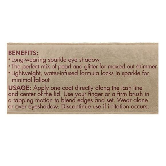 STILA Glitter & Glow Liquid Eye Shadow Size(oz): 0.153 fl. oz. /4.5 mL - Picture 11 of 11